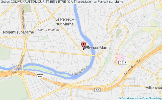 plan association CommunautÉ Amour Et Bien-Être (c A B) Le    Perreux-sur-Marne