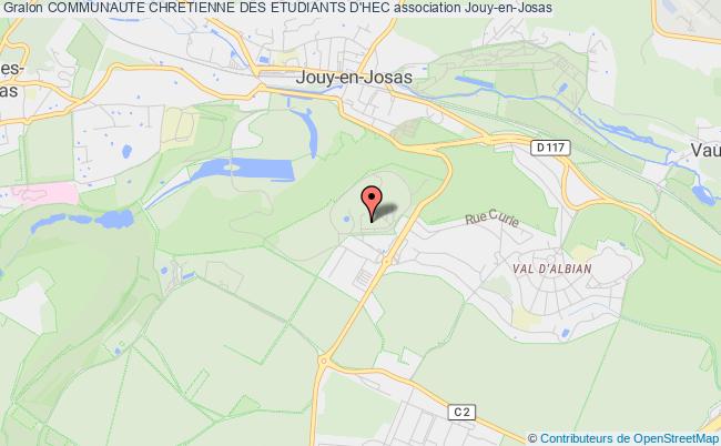 plan association Communaute Chretienne Des Etudiants D'hec Jouy-en-Josas