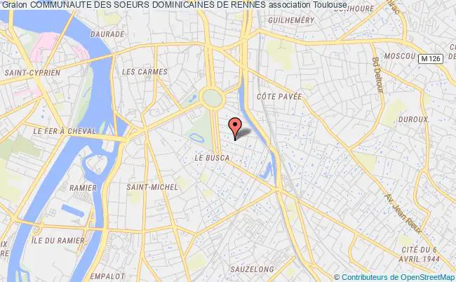plan association Communaute Des Soeurs Dominicaines De Rennes Toulouse