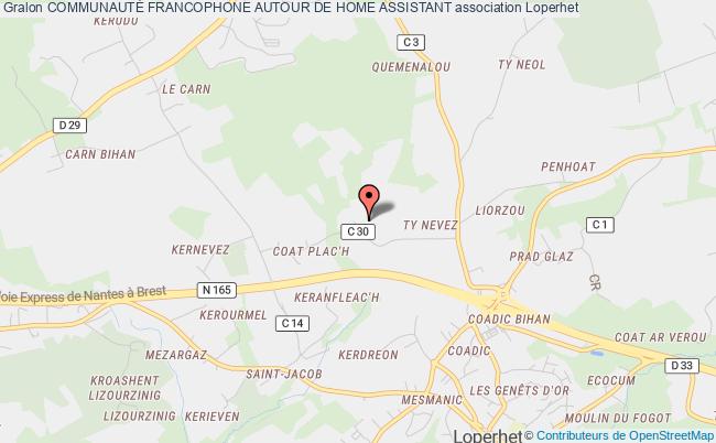 plan association CommunautÉ Francophone Autour De Home Assistant Loperhet