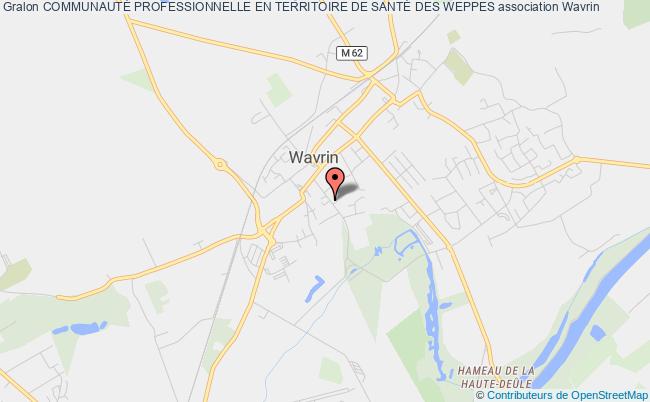 plan association CommunautÉ Professionnelle En Territoire De SantÉ Des Weppes Wavrin