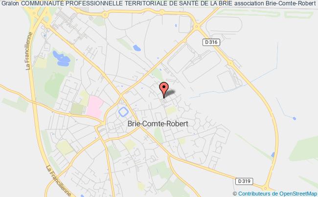 plan association CommunautÉ Professionnelle Territoriale De SantÉ De La Brie Brie-Comte-Robert