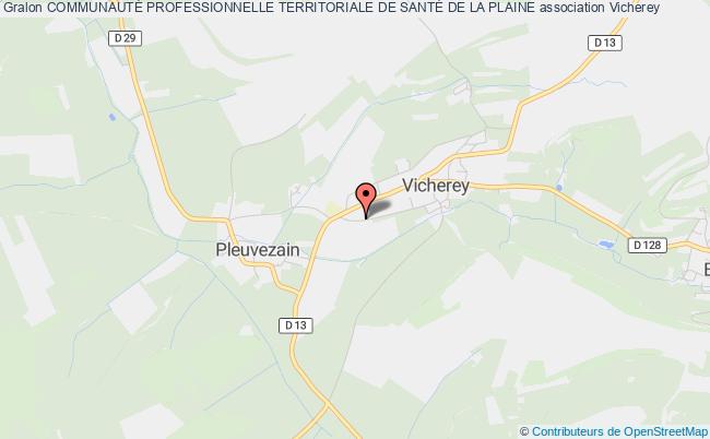 plan association CommunautÉ Professionnelle Territoriale De SantÉ De La Plaine Vicherey