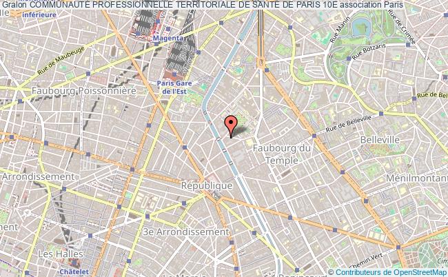 COMMUNAUTÉ PROFESSIONNELLE TERRITORIALE DE SANTÉ DE PARIS 10E