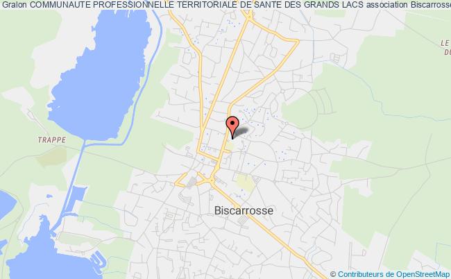 plan association Communaute Professionnelle Territoriale De Sante Des Grands Lacs Biscarrosse