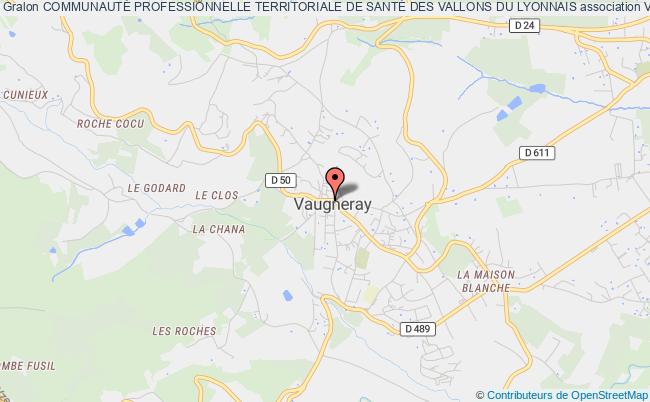 plan association CommunautÉ Professionnelle Territoriale De SantÉ Des Vallons Du Lyonnais Vaugneray