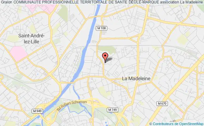 plan association Communaute Professionnelle Territoriale De Sante DeÛle-marque Madeleine
