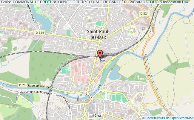 COMMUNAUTÉ PROFESSIONNELLE TERRITORIALE DE SANTÉ DU BASSIN DACQUOIS