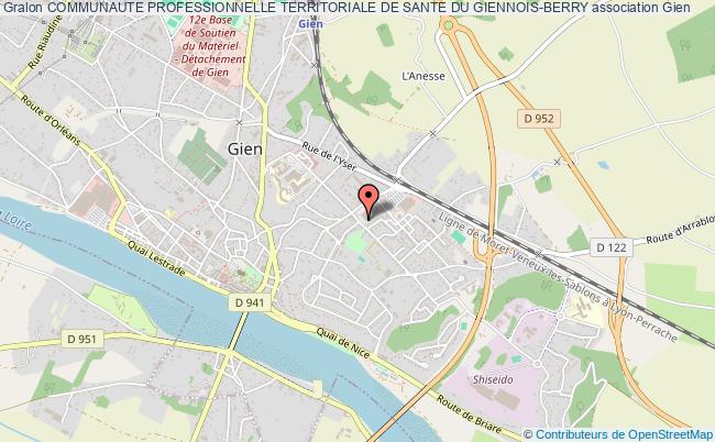 COMMUNAUTE PROFESSIONNELLE TERRITORIALE DE SANTE DU GIENNOIS-BERRY