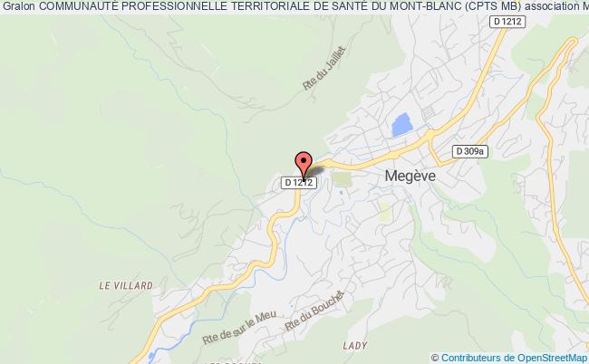 plan association CommunautÉ Professionnelle Territoriale De SantÉ Du Mont-blanc (cpts Mb) Megève
