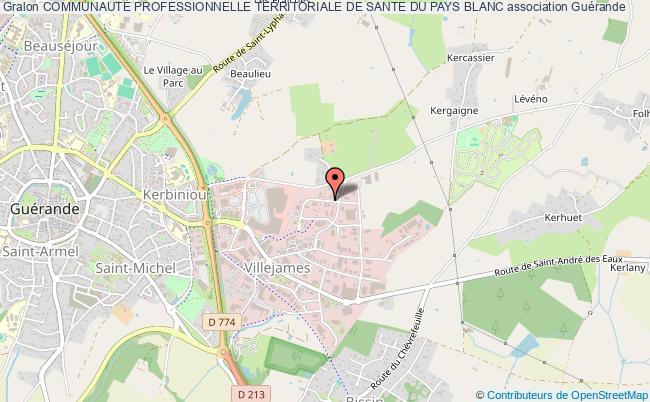 COMMUNAUTÉ PROFESSIONNELLE TERRITORIALE DE SANTE DU PAYS BLANC