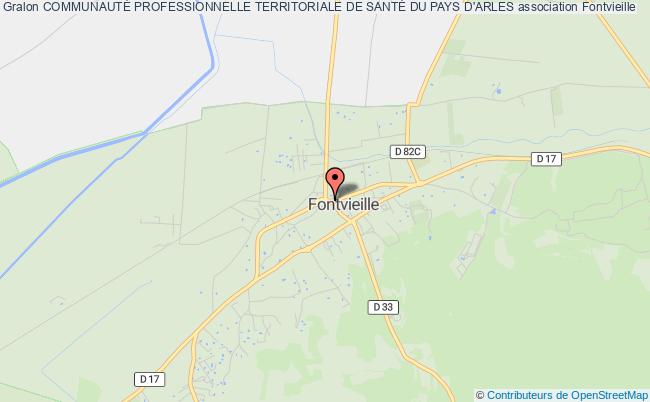 plan association CommunautÉ Professionnelle Territoriale De SantÉ Du Pays D'arles Fontvieille