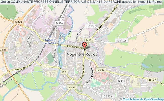 plan association CommunautÉ Professionnelle Territoriale De SantÉ Du Perche Nogent-le-Rotrou