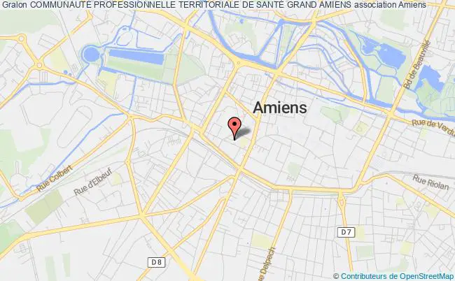 plan association CommunautÉ Professionnelle Territoriale De SantÉ Grand Amiens Amiens
