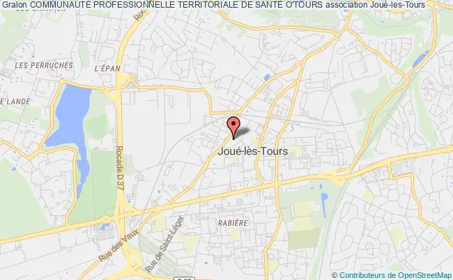 plan association CommunautÉ Professionnelle Territoriale De SantÉ O'tours Joué-lès-Tours