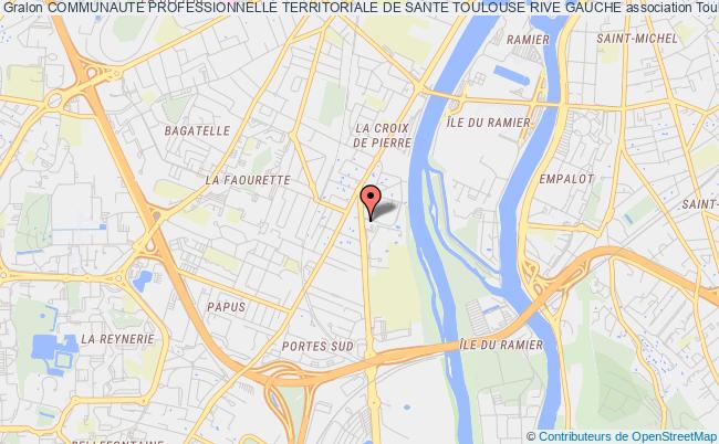 plan association Communaute Professionnelle Territoriale De Sante Toulouse Rive Gauche Toulouse