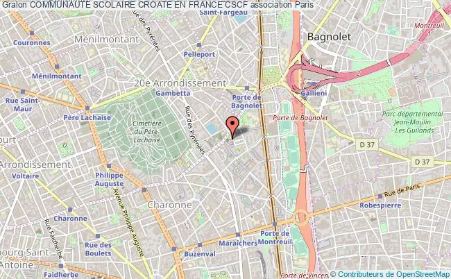 plan association Communaute Scolaire Croate En France Cscf Paris