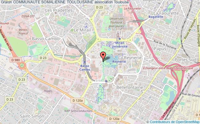 plan association Communaute Somalienne Toulousaine Toulouse