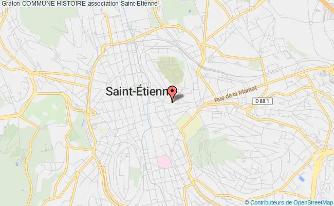 plan association Commune Histoire Saint-Étienne