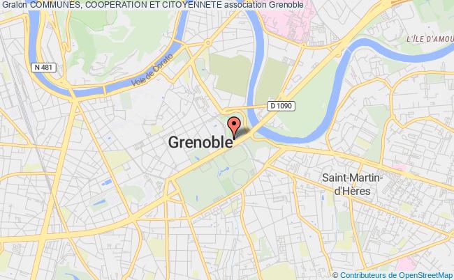 plan association Communes, Cooperation Et Citoyennete Grenoble