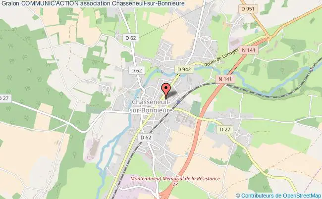 plan association Communic'action Chasseneuil-sur-Bonnieure