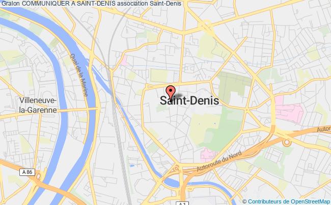 plan association Communiquer A Saint-denis Saint-Denis