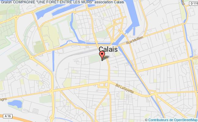 plan association Compagnie "une ForÊt Entre Les Murs" Calais