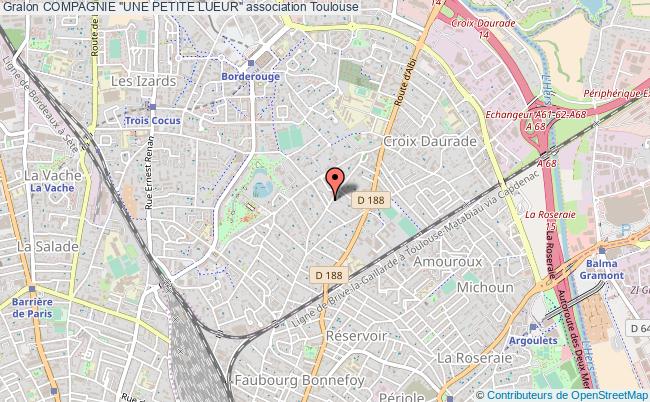 plan association Compagnie "une Petite Lueur" Toulouse
