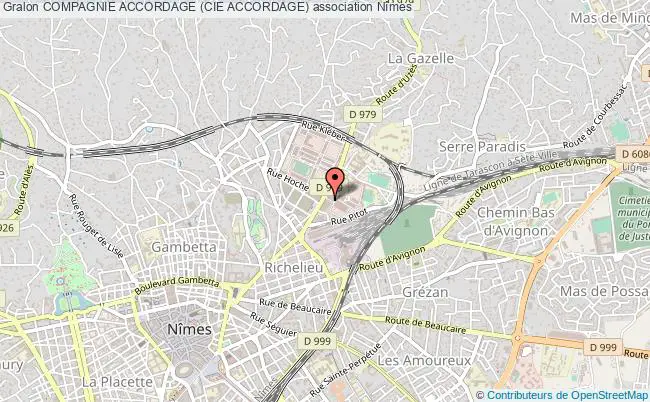 plan association Compagnie Accordage (cie Accordage) Nîmes