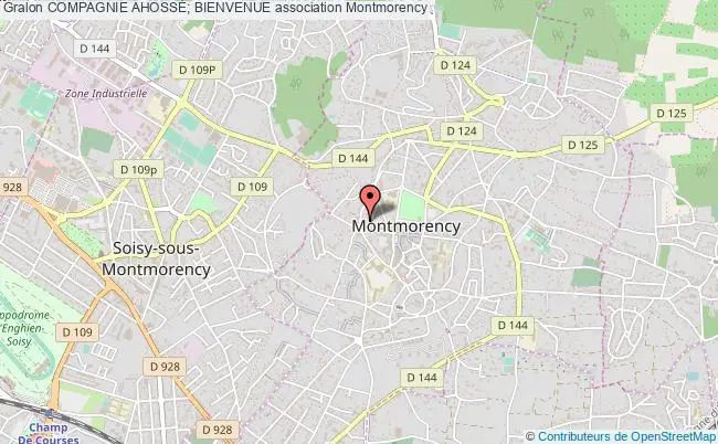 plan association Compagnie AhossÈ; Bienvenue Montmorency