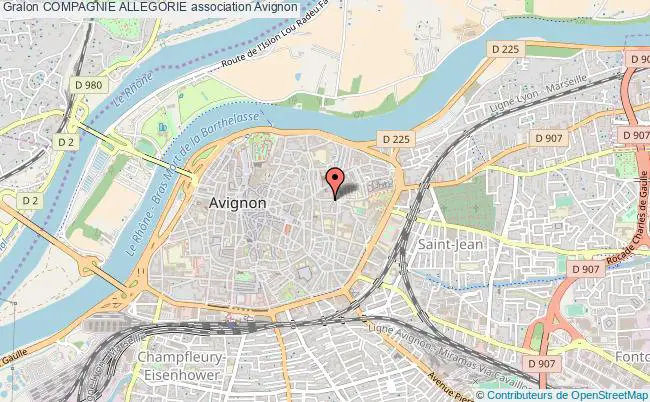 plan association Compagnie Allegorie Avignon