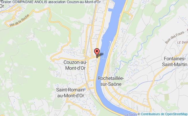 plan association Compagnie Anolis Couzon-au-Mont-d'Or
