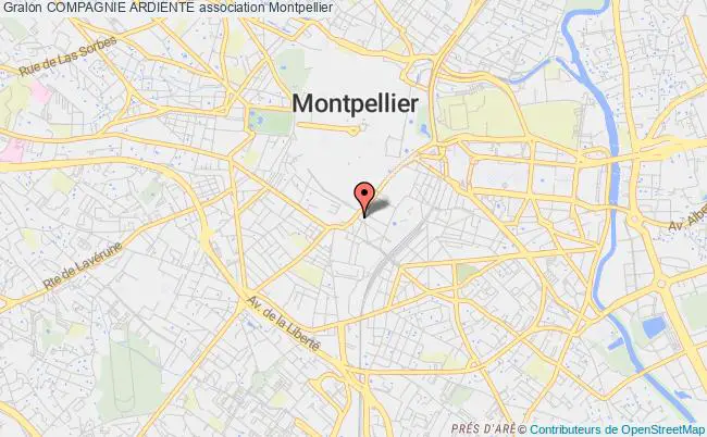 plan association Compagnie Ardiente Montpellier