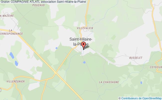 plan association Compagnie Atlatl Saint-Hilaire-la-Plaine