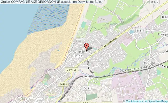 plan association Compagnie Axe DÉsordonnÉ Donville-les-Bains