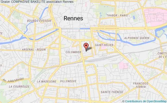 plan association Compagnie Bakelite Rennes
