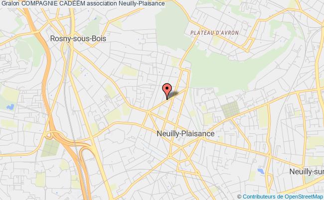 plan association Compagnie CadÉËm Neuilly-Plaisance