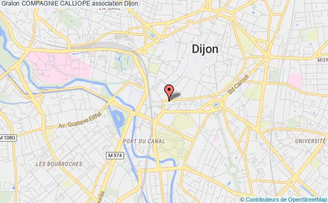 plan association Compagnie Calliope Dijon