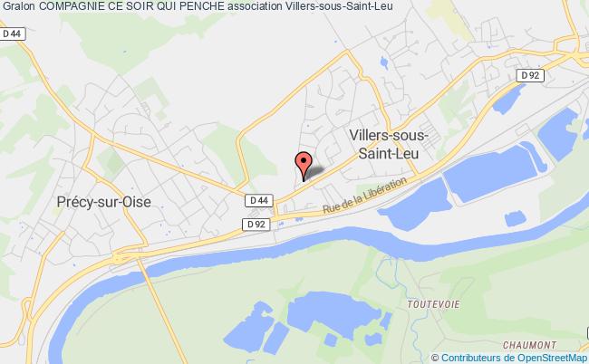 plan association Compagnie Ce Soir Qui Penche Villers-sous-Saint-Leu