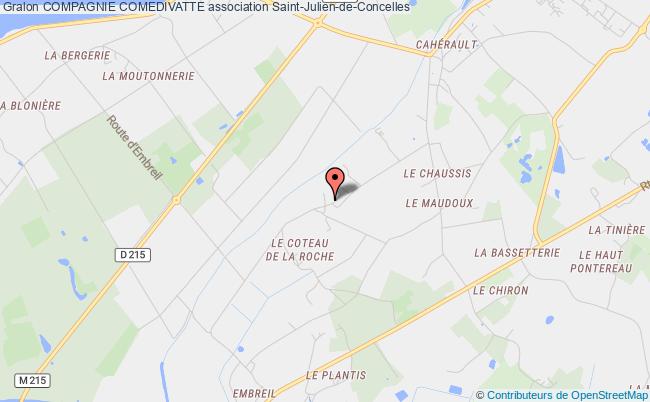 plan association Compagnie Comedivatte Saint-Julien-de-Concelles