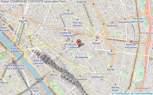 plan association Compagnie Contexte Paris