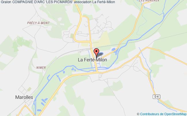 plan association Compagnie D'arc 'les Picmards' 