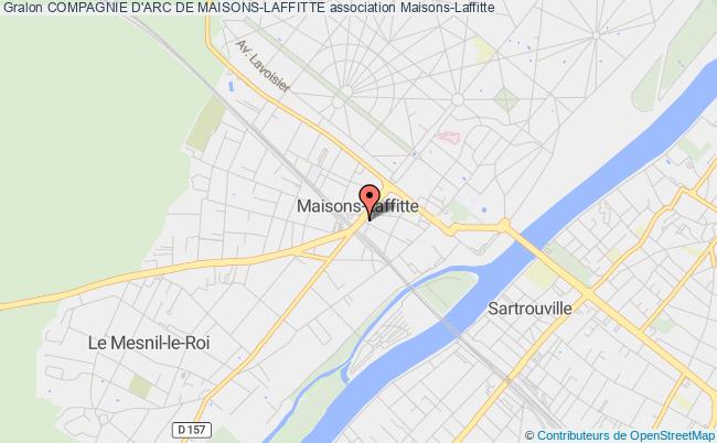 plan association Compagnie D'arc De Maisons-laffitte Maisons-Laffitte