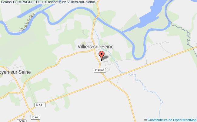 plan association Compagnie D'eux Villiers-sur-Seine