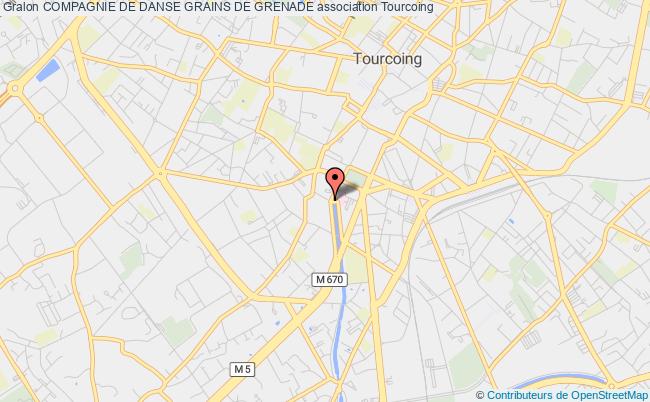 plan association Compagnie De Danse Grains De Grenade 
