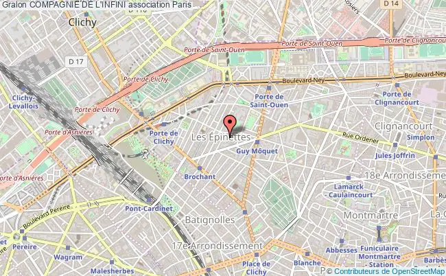 plan association Compagnie De L'infini Paris