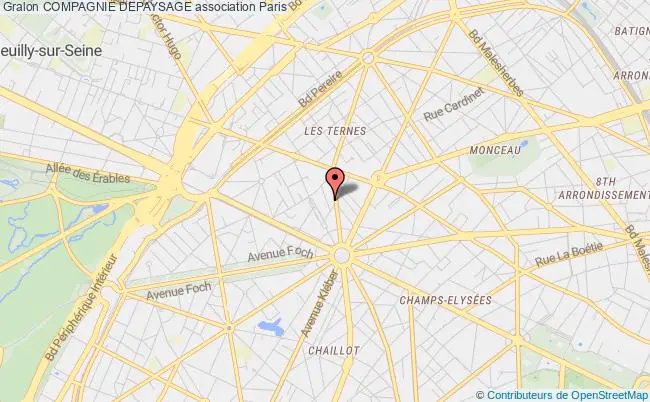 plan association Compagnie Depaysage PARIS