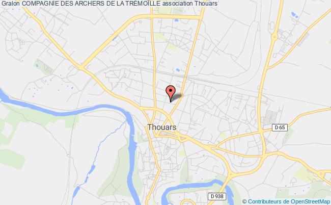 plan association Compagnie Des Archers De La TrÉmoÏlle Thouars