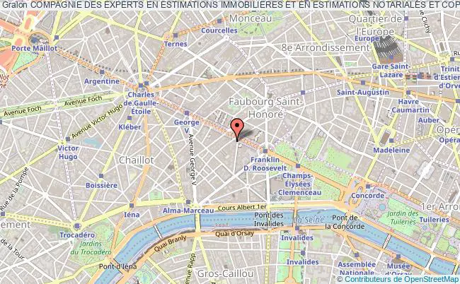 plan association Compagnie Des Experts En Estimations Immobilieres Et En Estimations Notariales Et Coproprietes Pres La Cour D'appel De Paris Paris