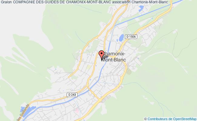 plan association Compagnie Des Guides De Chamonix-mont-blanc Chamonix-Mont-Blanc